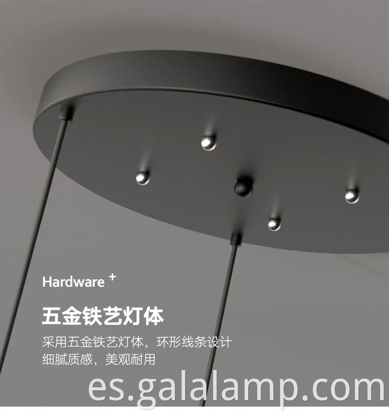 Luz colgante nórdica vintage con acabado de grano de madera